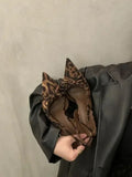 2025 Spring New French Baotou Sandals Fashionable and Sexy Bow High Heels with a Sharp Point Shallow Mouth Stiletto Sandals