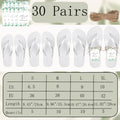 6-30Pairs Flip Flops for Wedding Guests Wedding Sandals Slippers Woman Men Wedding Favors Gifts Sign Bridesmaid Beach Hen Party