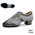 Women Modern Dance Shoes For Latin Tango Salsa Party Ballroom Dance Shoes With Split Sole Teachers Indoor Training Dance Sneaker