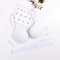 Sexy Womens Lingerie with a Deep U-neck Ecmln Push-up, U-shaped Bra, Sexy Bras, Underwear with a Cut on the Back, Underwear