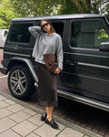 Women Elegant Lace Patchwork Satin Skirt Chic Solid High Waist Loose Midi A-line Skirts Lady Holiday Party Street Wear 2026 New