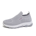 Women's Comfortable Knitted Sock Shoes, Breathable and Platform Sports Shoes, Lightweight Walking Shoes, Mother's Shoes