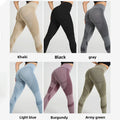 Sports Pants With Sexy Lines Lifting Buttocks Sports Tight Pants Women's High Waisted Elastic Fitness Pants Running Yoga Pants