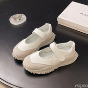 Summer new breathable versatile casual shallow mouth single shoes daily temperament simple comfortable shoes for women