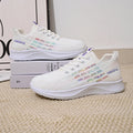 Women's Breathable Mesh Sports Shoes, lightweight and Soft Sole Sports Casual Shoes, Women's Lace-Up Casual Running Shoes