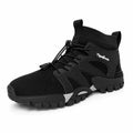 Shoes Men Hiking Shoes Breathable High Cut Non Slip Travel Hiking Sports Shoes Wear-resistant Lightweight Fishing Casual Walking Shoes