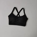 High Support Sports Bra For Women Crisscross Back Yoga Bra Padded Fitness Crop Top Side Support To Reduce Side Boob For Training
