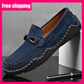 Loafers Men Shoes Men Loafers Without Straps Breathable Comfortable Soft Outdoor Walking Shoes Summer New Lightweight Slip-on Casual Shoes for Men