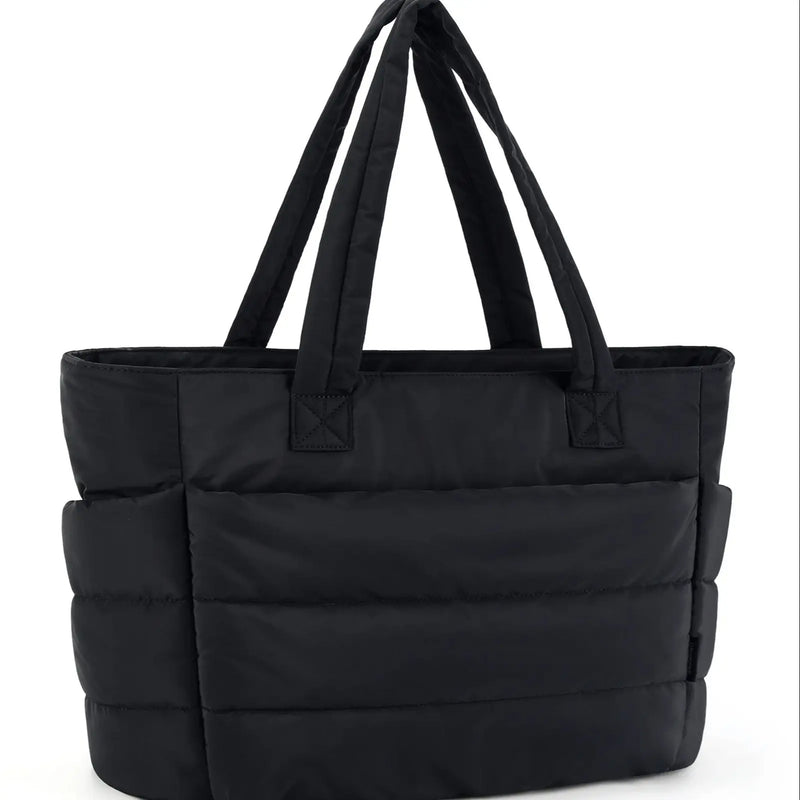 Women's Tote Bag BAGSMART Women's Bag Large Capacity Solid Color Tote Bag Versatile Handbag for Commuter Work Student Class Shopping Bag