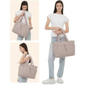 New Puffy Padded Female Handbag Multiple Pockets Soft Tote Bag Lightweight Women Shoulder Bag Women