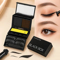 Waterproof Eye Makeup Stamping Pen Set Smudge Resistant Long Lasting Lower Lash Stamp Ultra Fine Portable Eyeliner Stamp Pen