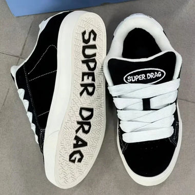 2025 Women Casual Shoes Fashion Low Cut Lace-Up Leisure Sneakers Outdoor Comfortable Non-Slip Female Flats Trainers 35-40