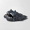 Couples Shark Slippers Women Cartoon Sandals Fashion Men Flip Flops Indoors Bathroom Cute Summer Outdoor Beach Slides Shoes