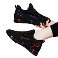 Tenis Feminino 2026 Women's Vulcanize Shoes Air Mesh Light Soft Sneakers Female Flats Platform Lace Up Casual Shoes Basket Femme