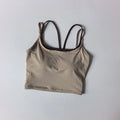 Contrast Color Sports Bra for Women to Wear Running Training Fitness Bra Gym All-in-one Shockproof Yoga Vest Pilates Tops