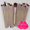 Makeup Set Eye Shadow Brush Makeup Brush Set 20Pcs Kit Soft Fluffy Eye Shadow Brushes Cosmetic Foundation Powder Highlighter Blending Beauty Tool Beginners