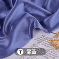 Lustrous Satin Fabric Plain Thickened Crystal Satin Fabric By The Meter for Clothes Decoration Sewing Lustrous Wedding Dress Textile Breathable Smooth