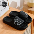 New Summer Women Slippers Bath Thick Platform Non-Slip Home Cat Cartoon Flip Flops Beach Sandals Ladies Slides Indoor Outdoor