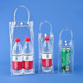 The New Transparent PVC Handbag Large Capacity Multi-purpose Gift Bag Plastic Candy Bag Gift