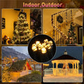 Party Garden Wedding Lights Outdoor 8 Modes 30M 1500LED Christmas Fairy String Lights for Party Wedding Garland Xmas Tree Garden Decoration Holiday Lighting