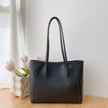 Large-Capacity Tote Bag for Women, Suitable for Autumn and Winter Commuting, Stylish and Versatile Shoulder Bag, Pu Large Handbag