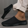 Women Sandals Summer For Lazy Bag-Toe Half Slippers For Women Wearing Summer Mesh Women Walking Sandals Large Size Comfortable Sports Breathable New