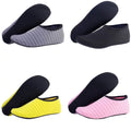 1 Pair New Unisex Aqua Shoes Lightweight Rubber Sole Water Shoes Non-Slip Swim Socks for Swimming, Diving & Beach