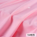 Yoga Wear Fabric Elastic Spandex Lining Fabric By The Meter for Clothes Yoga Wear T-shirts Slip Shorts Sewing Breathable Soft Textile Cloth White