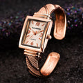 Temperament Niche steel strap quartz watches for women girl Bracelet Jewelry women watch Fashion Personality relojes para damas