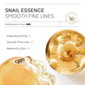 LAIKOU Snail Face Cream Hyaluronic Acid Moisturizing Cream Smoothing & Nourishing Serum Day Cream for Face Skin Care Products