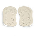 Women Shoe Leather Insoles Men Orthopedic Insoles O-leg Double-sided Leather Shoe Insoles Men Women Cowhide Breathable Shock-absorbing And Pressure-relieving