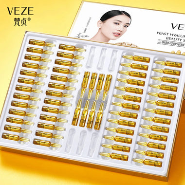 Face Care Hyaluronic Acid Serum Cosmetics Acne Essence Collagen Moisturizing Whitening Pore Shrinking Anti Aging Skincare Set