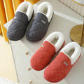 2025 Women Slippers Warm Winter Shoes Couples Footwear Casual Soft Plush Men Slides Outdoor Thick Flat Sole Shoes Home Slipper