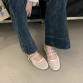 Women New Luxury Brand Hollow Ballet Flats Comfort Soft Soled Dance Shoe Sandals Flat Shoes Mules Loafers Designer Mesh