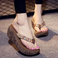 Women's Slippers And Ladies Sandals Thick Outside Slides Platform Chic Elegant Wholesale Bulk Low Price Easy Wears Stylish Shoes