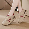 Chunky Sneakers Women Comfortable Breathable Women's Flat Bottom Casual Sports Shoes Spring Autumn Trendy Slip-On Large Size