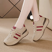 Chunky Sneakers Women Comfortable Breathable Women's Flat Bottom Casual Sports Shoes Spring Autumn Trendy Slip-On Large Size