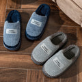 Winter Warm Slippers Women Men Thick Plush Platform EVA Shoes Silent Non-Slip Outdoor Indoor House Slides Cozy Bedroom Mules
