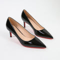 Women's Elegant High Heels Red Shiny Bottoms Luxury Brand Women Heels Trend Pointed Toe Sexy Party Pumps Shoes Women
