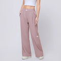 2026 Women's Loose Casual Sports High Waist Yoga Pants Breathable and Comfortable Versatile Trousers Women Wide Leg Sports Pants