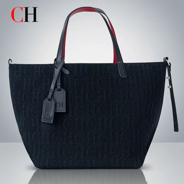 Women's Tote Bag Large CH Brand Tote Bag Fly Woven Bag Vintage Fashion Designer Solid Color Large Capacity Multifunctional 2025 New Women's Tote