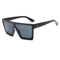 Extra large sunglasses for men and women, flat top square fashionable sunshade hat UV400