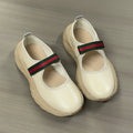 Ladies High Quality Casual Shoes Fashion Portable Sneakers for Women Unique Shape Color Block Genuine Leather Gift
