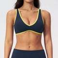 Fitness Bra Workout Tops Gym Underwear Cycling Running Sports Bras Sexy Athletic Sport Bra Women Backless Gym Bra Yoga Crop Top