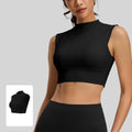 High Impact Gym Top Female Push Up Sports Bra Yoga Clothing Sports Vest Women Workout Crop Top Shockproof Brassiere With Pad