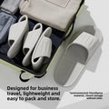 Foldable Travel Slippers for Men & Women - Portable Hotel Bathroom Sandals, Packable Beach Shoes for Shower & Pool, New Design