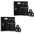 BUCKLOS Bicycle Self-Locking Pedal Cleats for LOOK KEO Professional Road Bike Pedals Shoes Cleat 0/4.5/9 Degree Float Cleats