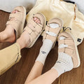 Summer Platform Women Men Slippers Genuine Cow Leather Beach Womens Buckle Chunky Sandals Vacation Slides for Ladies Footwear