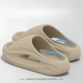 Couple Summer Slippers Indoor Home Bathroom Anti-Slip Thick Sole Quiet Deodorant Support Bath Shoes for Men And Women