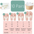 6-30Pairs Flip Flops for Wedding Guests Wedding Sandal Slippers Woman Men Wedding Favors Gifts Sign Bridesmaid Beach Hen Party